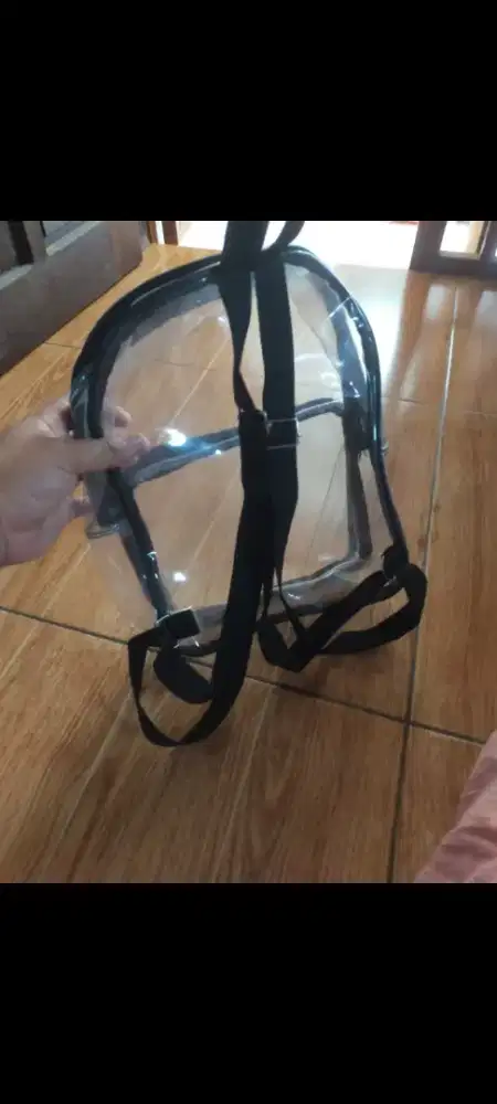Tas ransel transparan