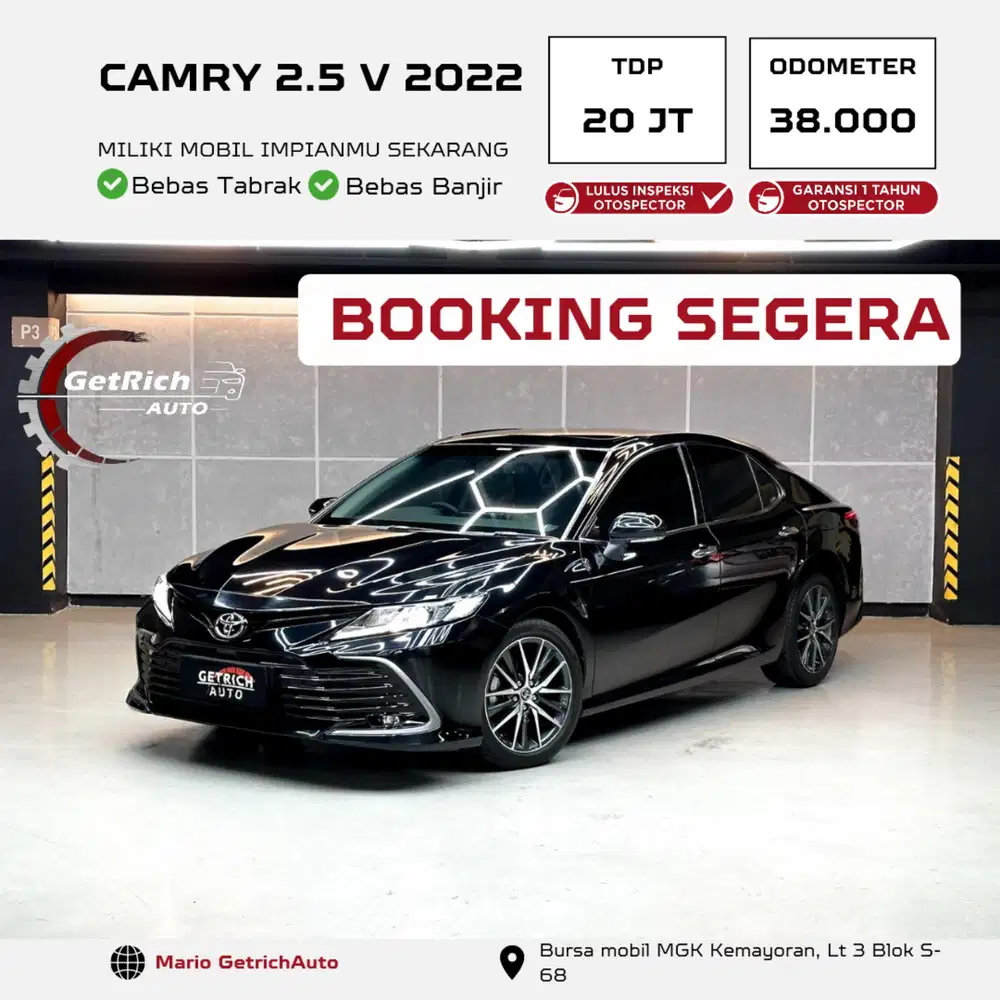 [ DP 20 JT ] TOYOTA CAMRY 2.5 V 2022