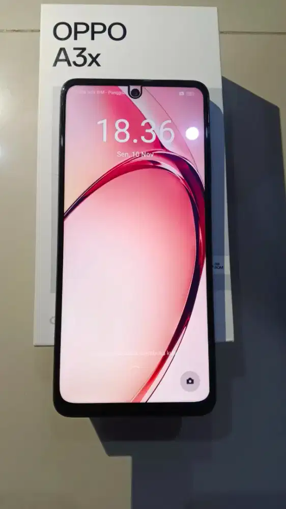 oppo A3X merah nebula