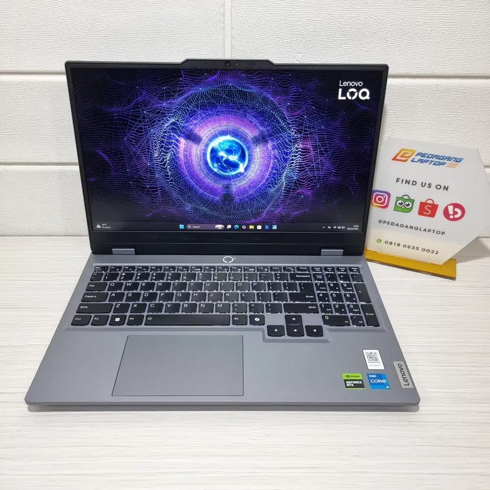 Lenovo LOQ Core i5-12450HX 12/512GB RTX 3050 6GB FHD IPS 100% SRGB