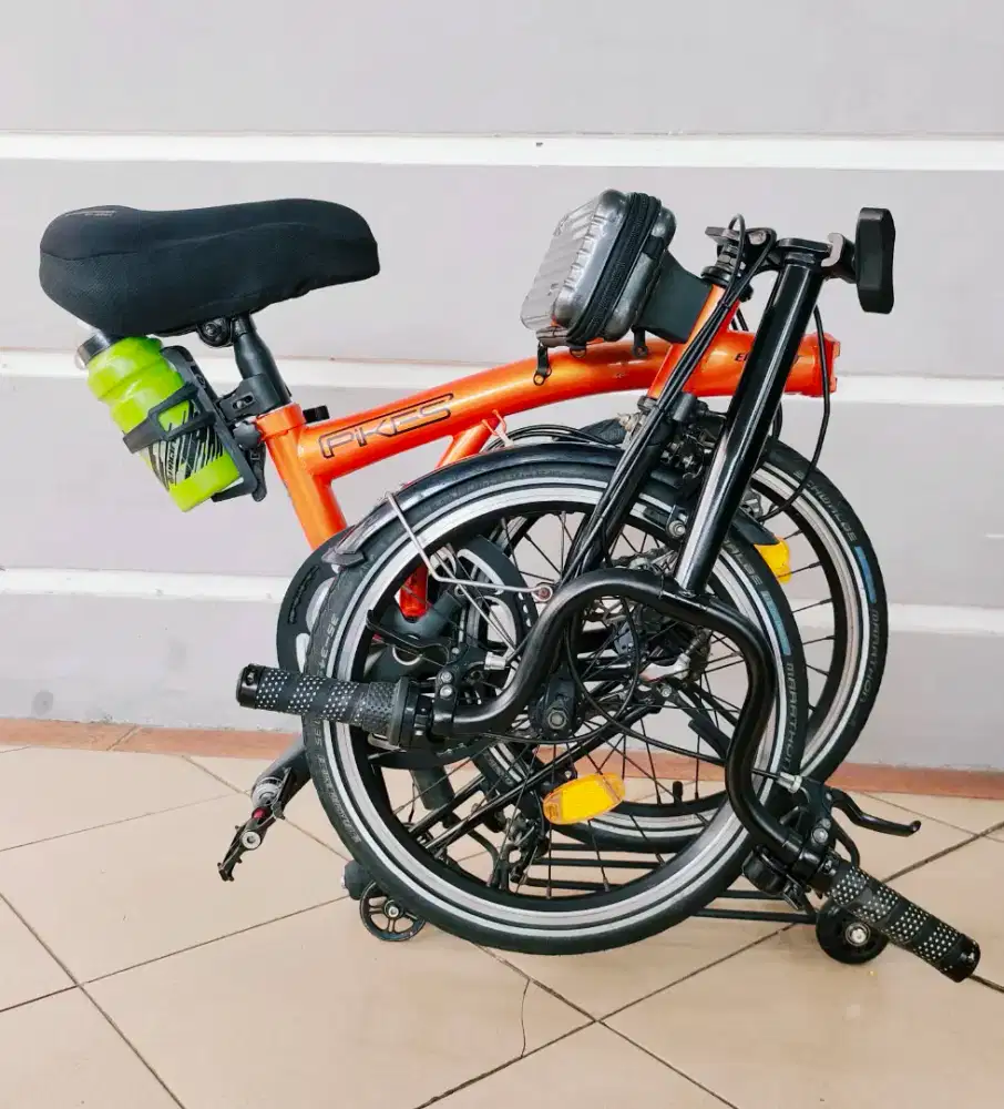 Sepeda lipat merek element pikes gen1 uk'16+ hrg 3,1jt net