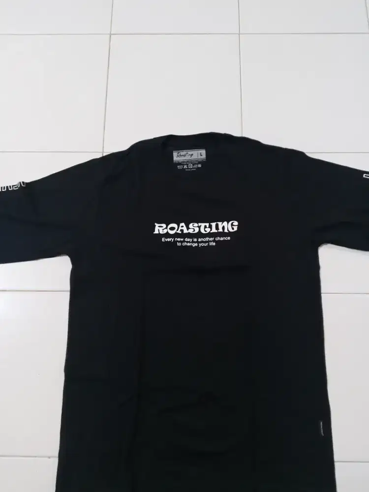 Baju lengan panjang hitam