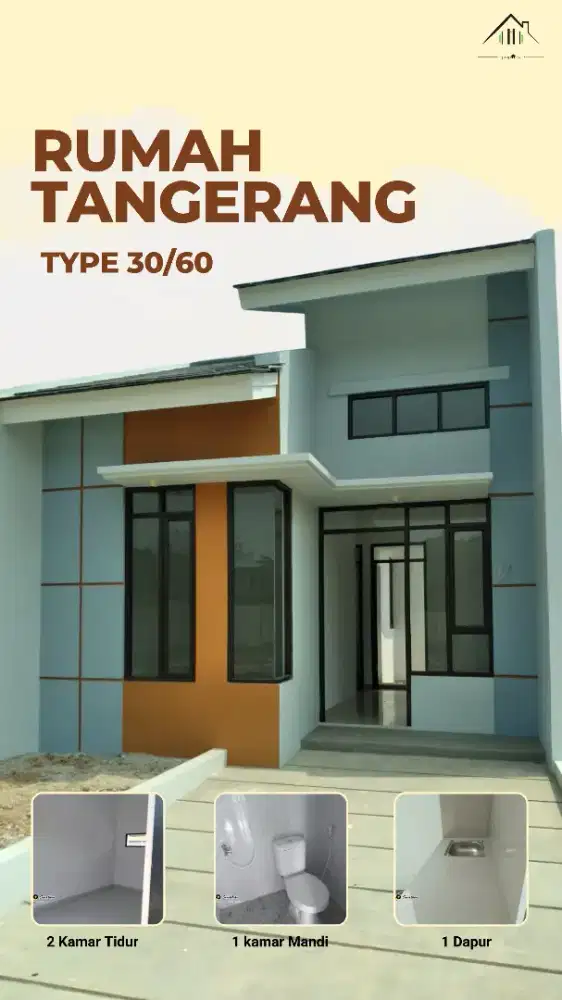 Rumah ready angsuran mulai 2jtan lokasi dekat citra raya tangerang