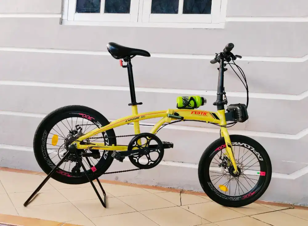 Sepeda lipat merek exotic explorer uk'20 hrg 1,1jt net