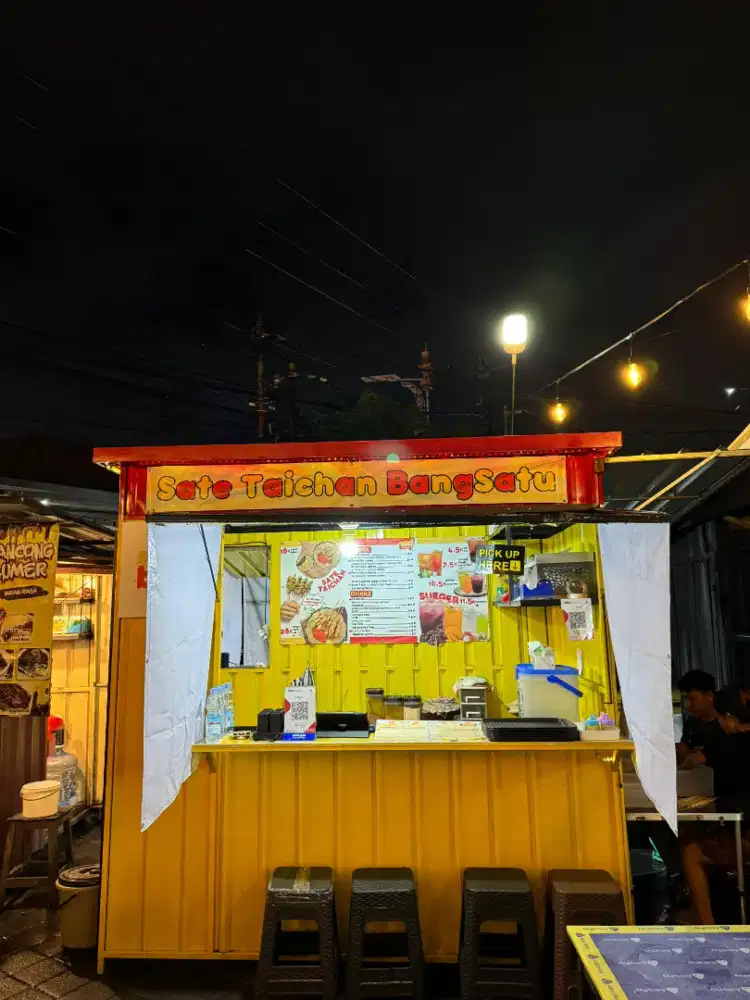 Booth Container Bekas Mulus