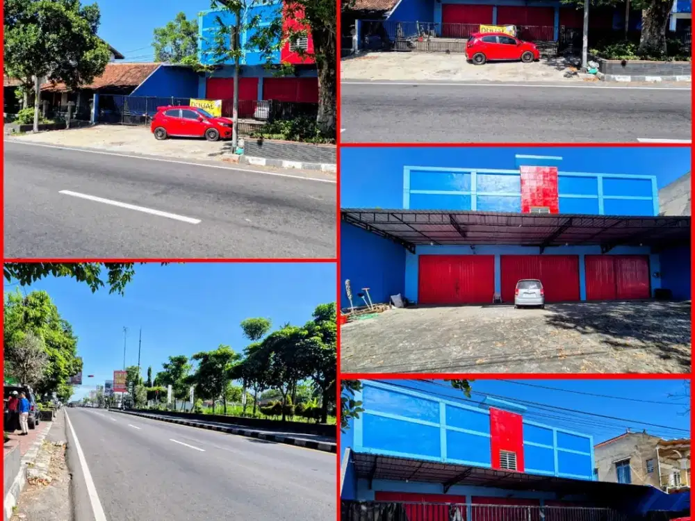 Ruko usaha pinggir jalan magelang sangat strategis