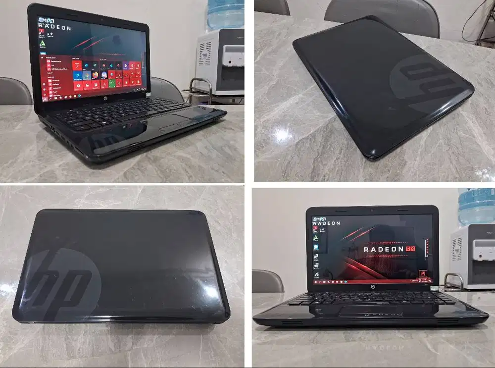 Laptop HP AMD 6GB W10 Pro SSD Ready Up Mulus Garansi Toko Fisik