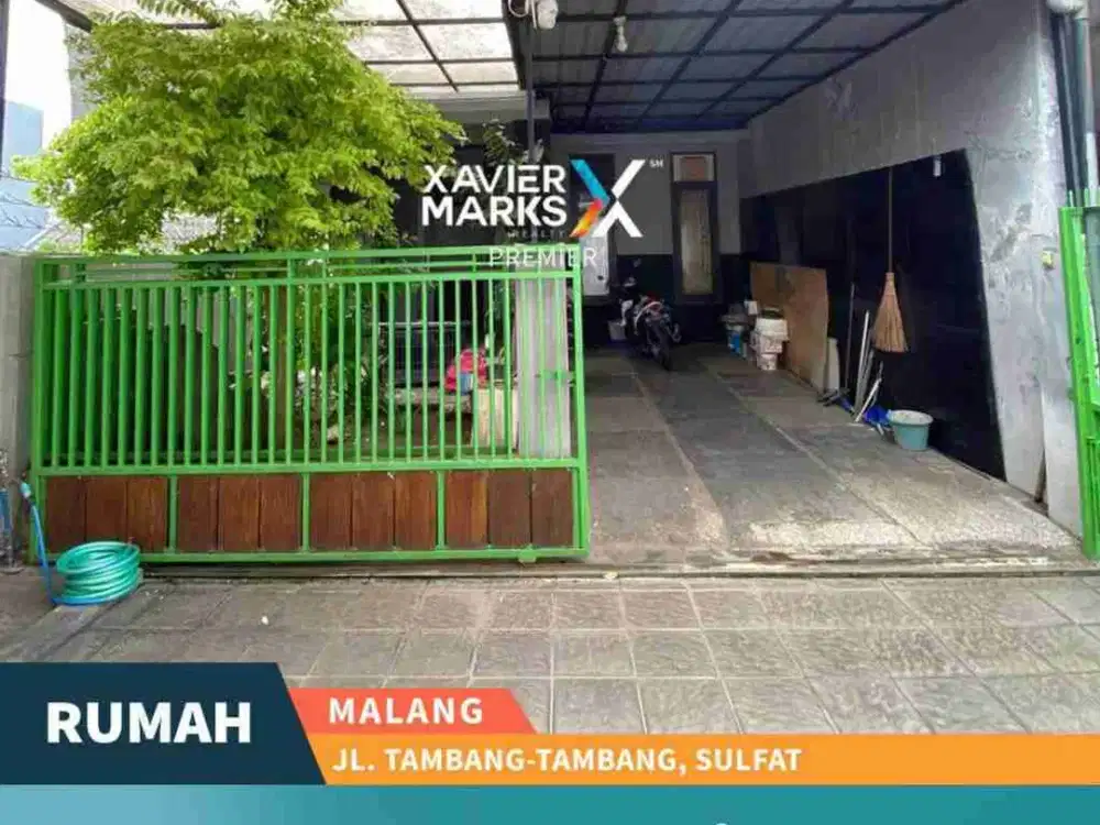 Dijual Rumah Minimalis di Jalan Tambang2 Area Sulfat, Kota Malang