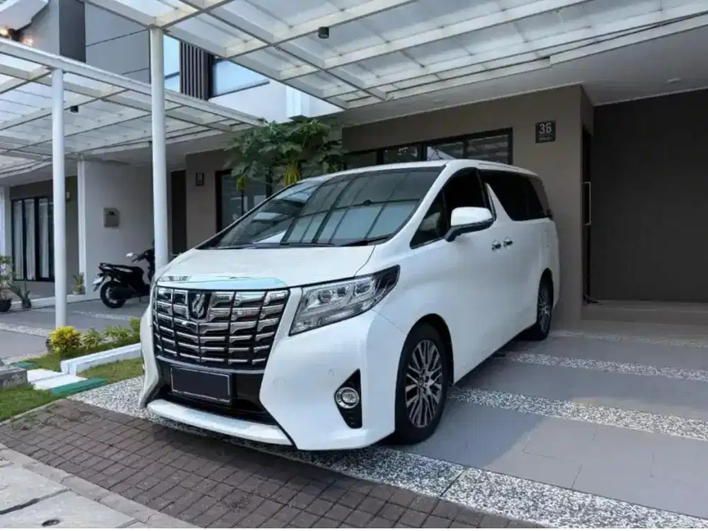 Toyota Alphard 2.5 G ATPM Tahun 2015 Model Facelift 2016