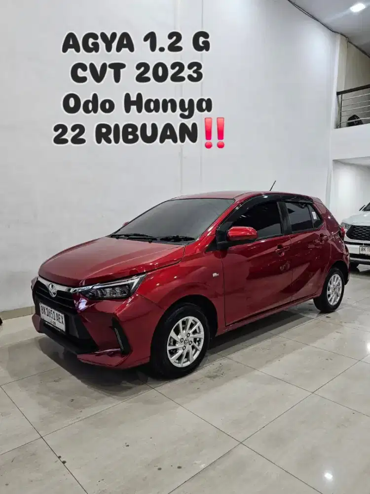 (TDP 26JT) AGYA 1.2 G Automatic 2023 / 2024 toyota merah brio