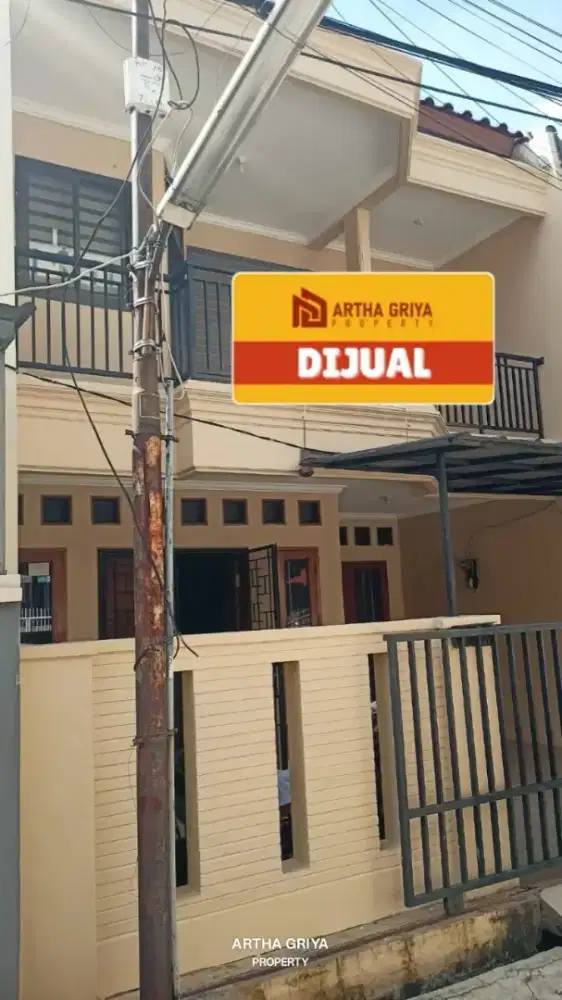 DIJUAL RUMAH DI PONDOK KELAPA, JAKARTA TIMUR