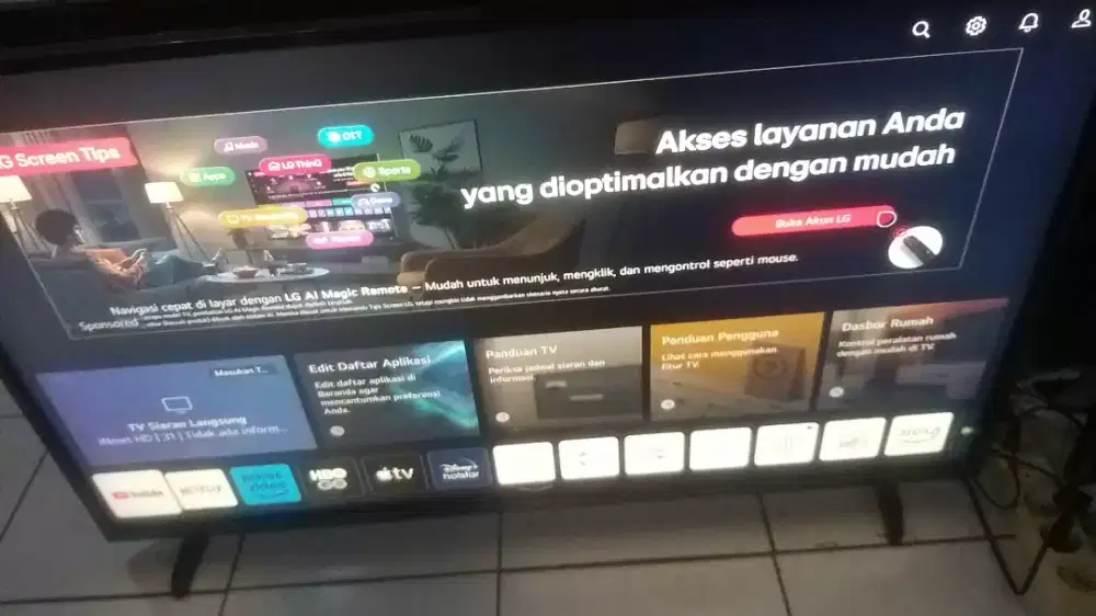 ( Tv ) di kontrak atau sewa minat japri