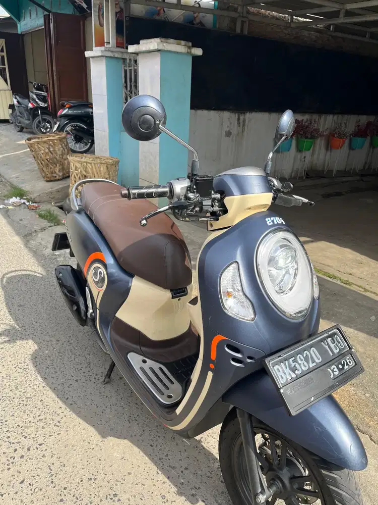 SCOOPY ALL NEW FASHION WARNA BLUE, Tahun 2021 Transmisi Matic
