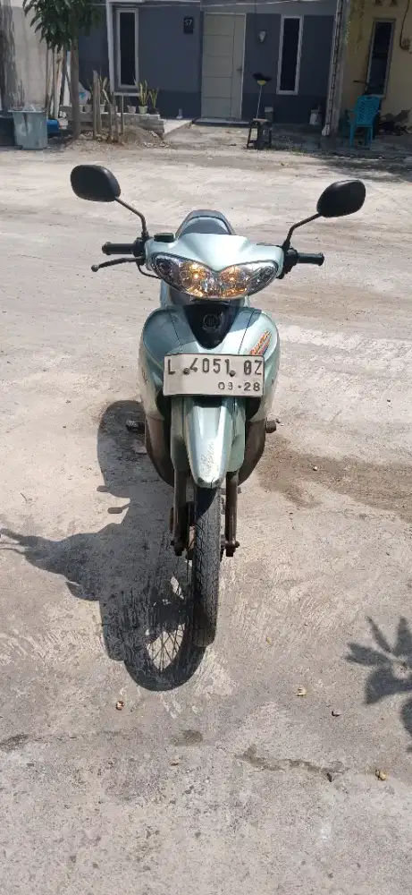 Jupiter 5LM thn 2002 warna hijau asli