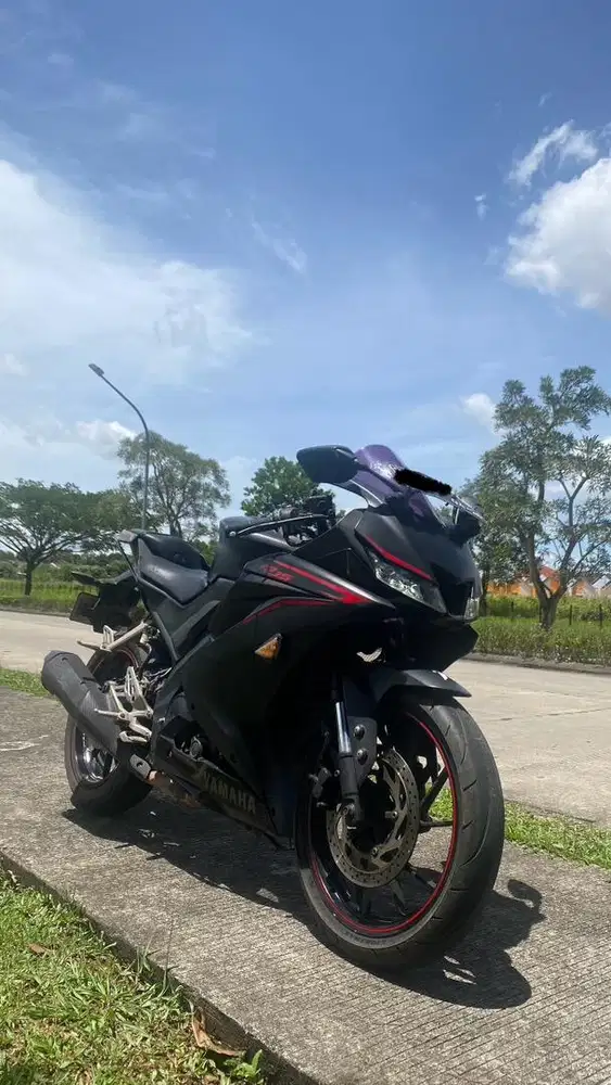 Yamaha R15 2017 Hitam Merah Pajak Hidup