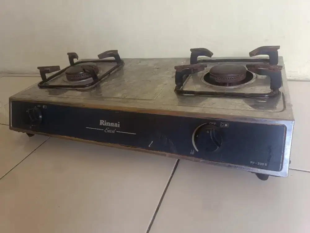 Kompor Gas 2 tungku Rinai