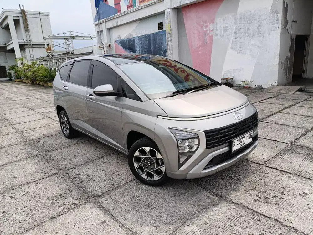 ‼️record‼️Hyundai Stargazer prime captain seat silver abu 2022 2023