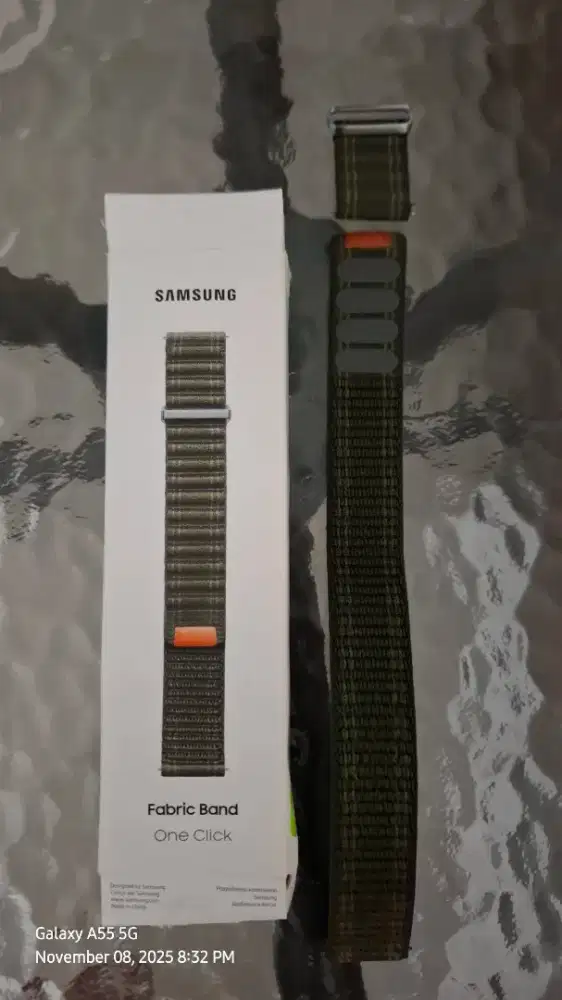 Samsung Fabric Band One Click Strap - Galaxy Watch 7 40 mm - Hijau
