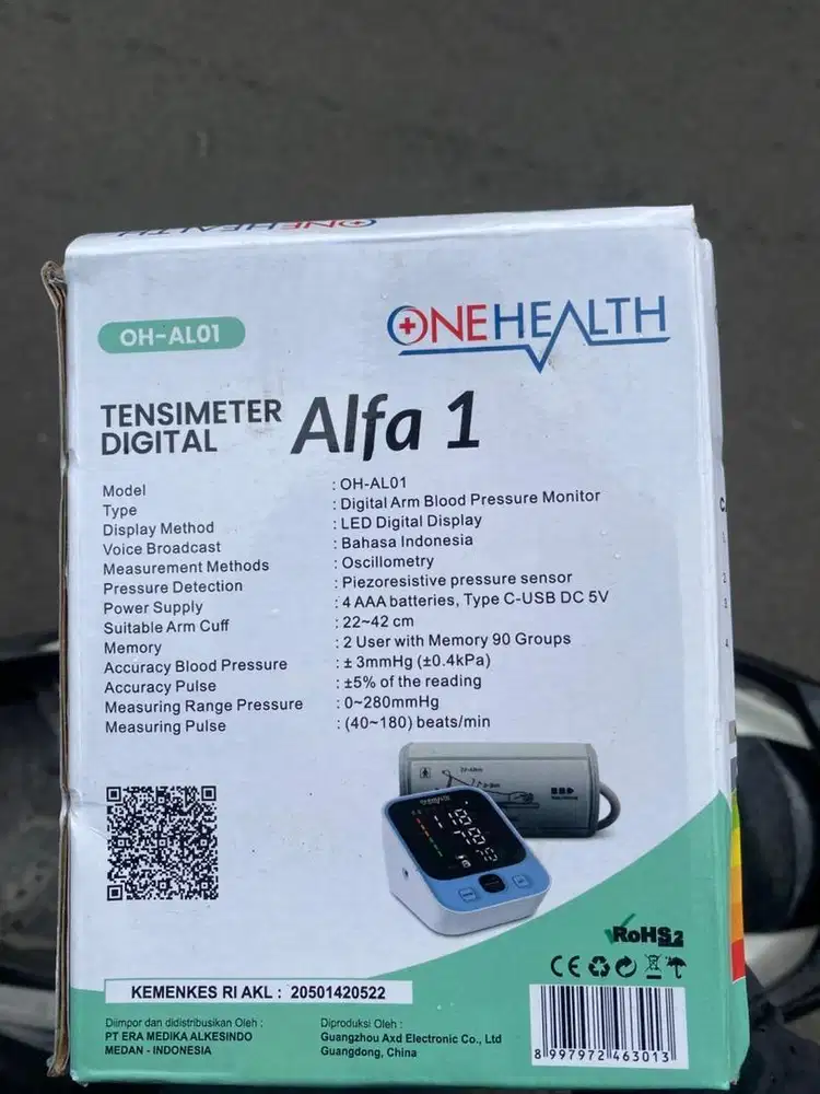 Tensi meter dan alat therapy