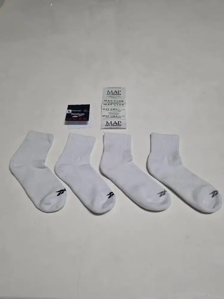 Paket 2 Kaos Kaki Quater Socks Reebok
