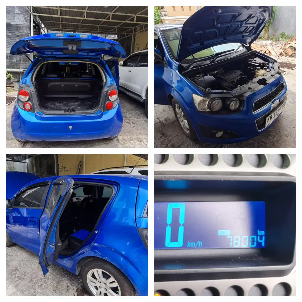 Chevrolet Aveo 2013 Bensin