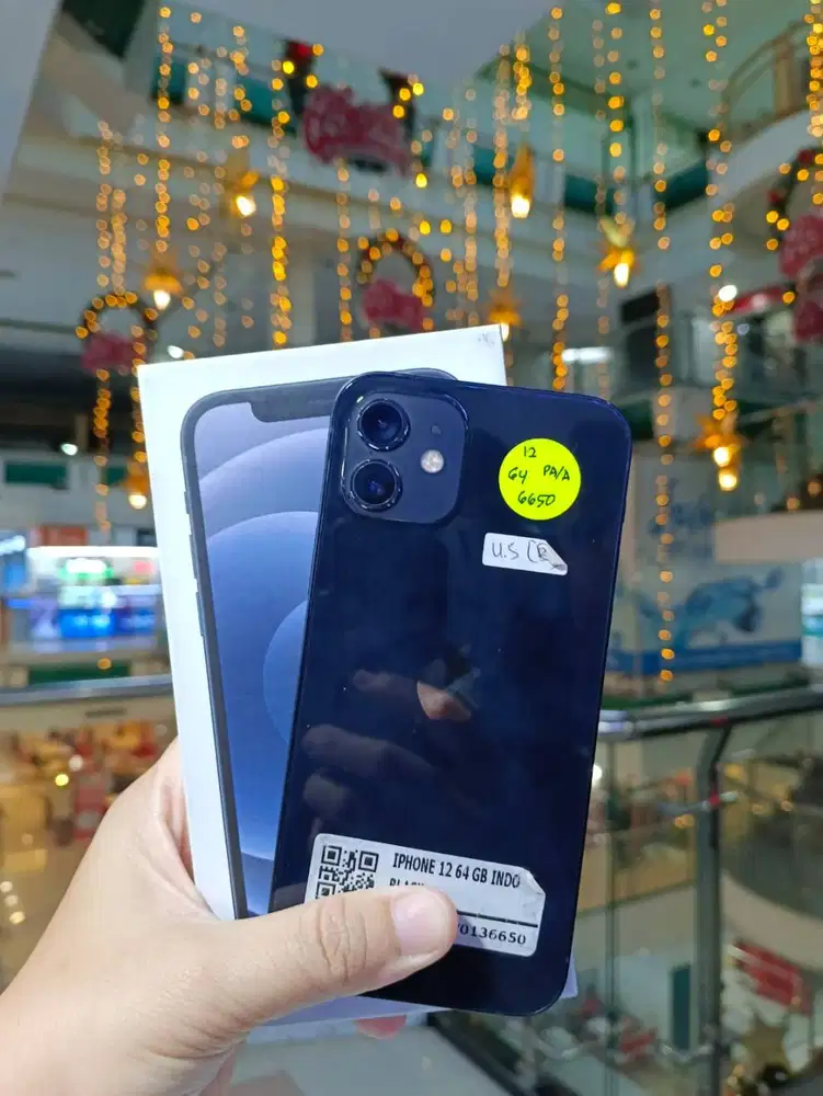 IPHONE 12 64GB SECOND INDO