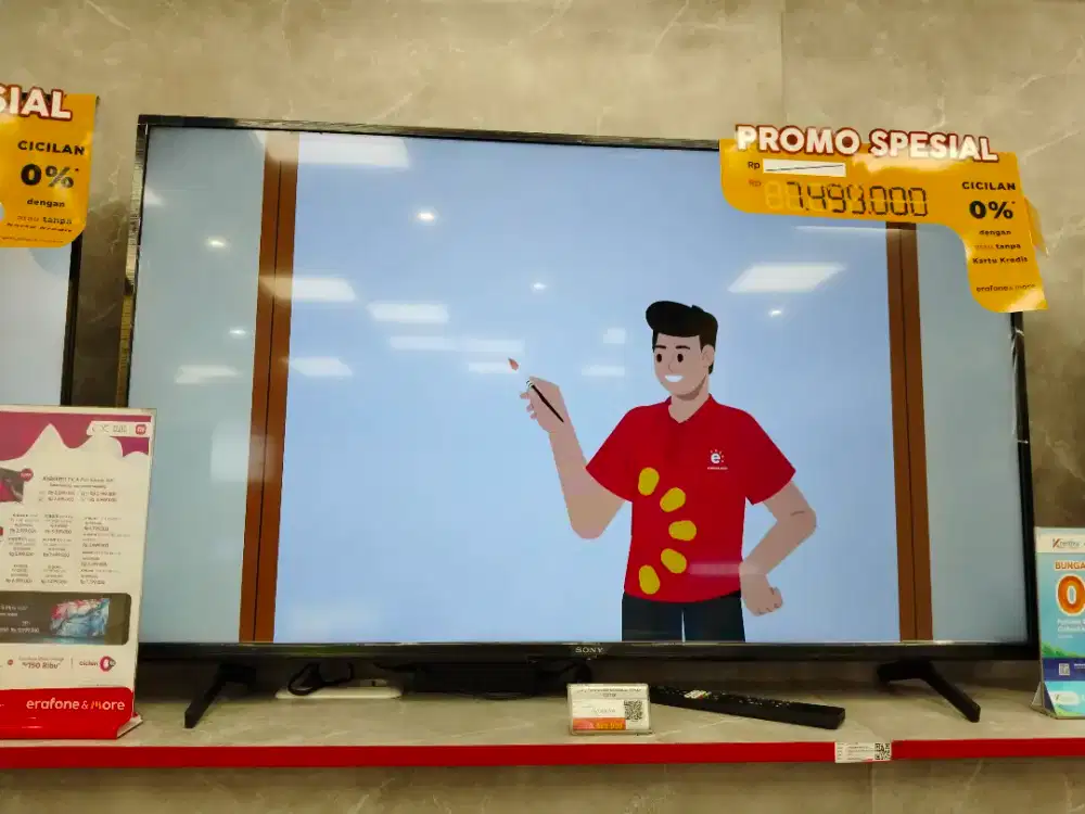 TV Sony Bravia LED Google TV KD-50X75K