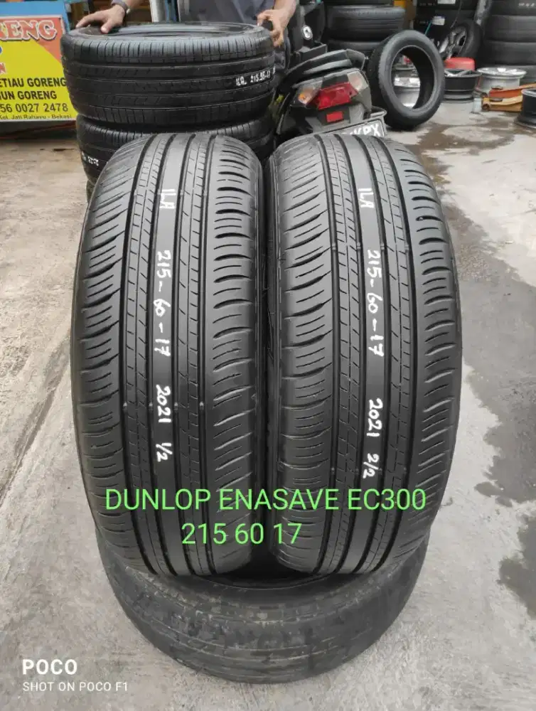 2 pcs ban DUNLOP ENASAVE EC300 215_60_17 (2021)