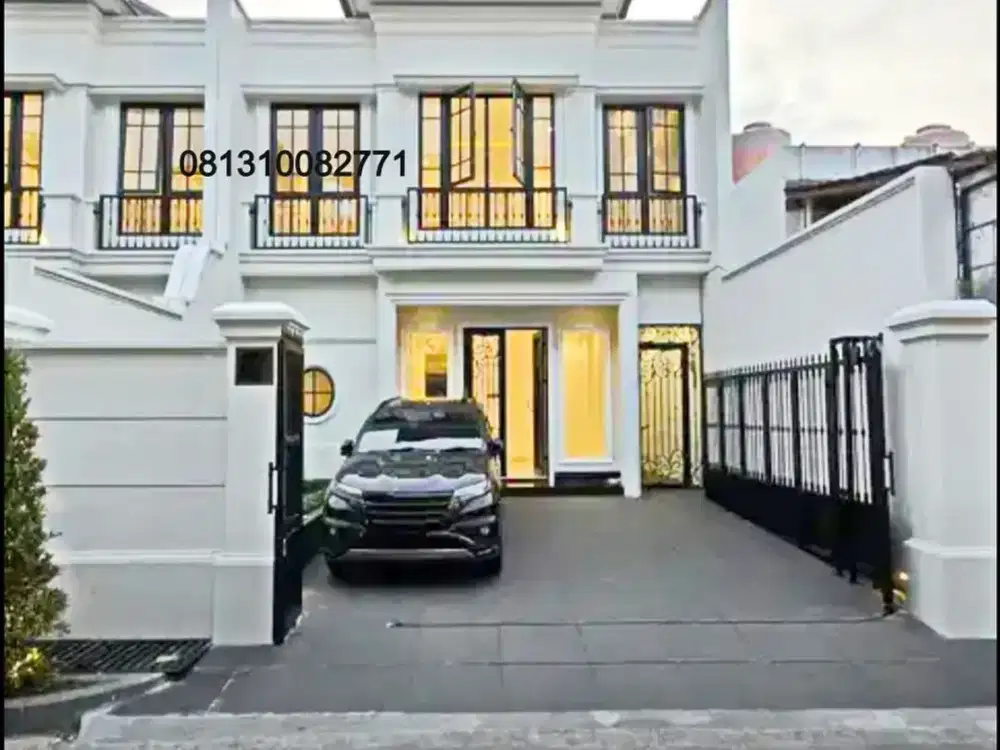 Rumah Baru American Classic Siap Huni Di Cempaka Putih Jakarta Pusat