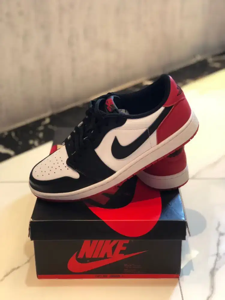 Nike Air Jordan 1 Retro Low OG Black Toe