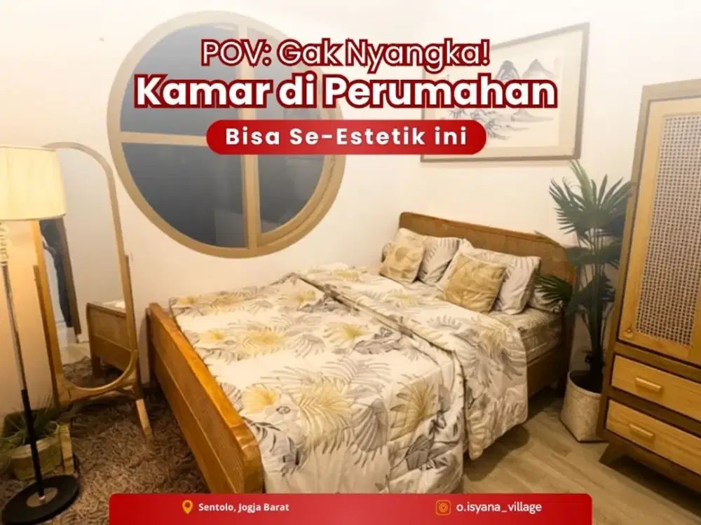 Rumah Japanis Unik Kawasan Industri Sentolo Jogja Barat