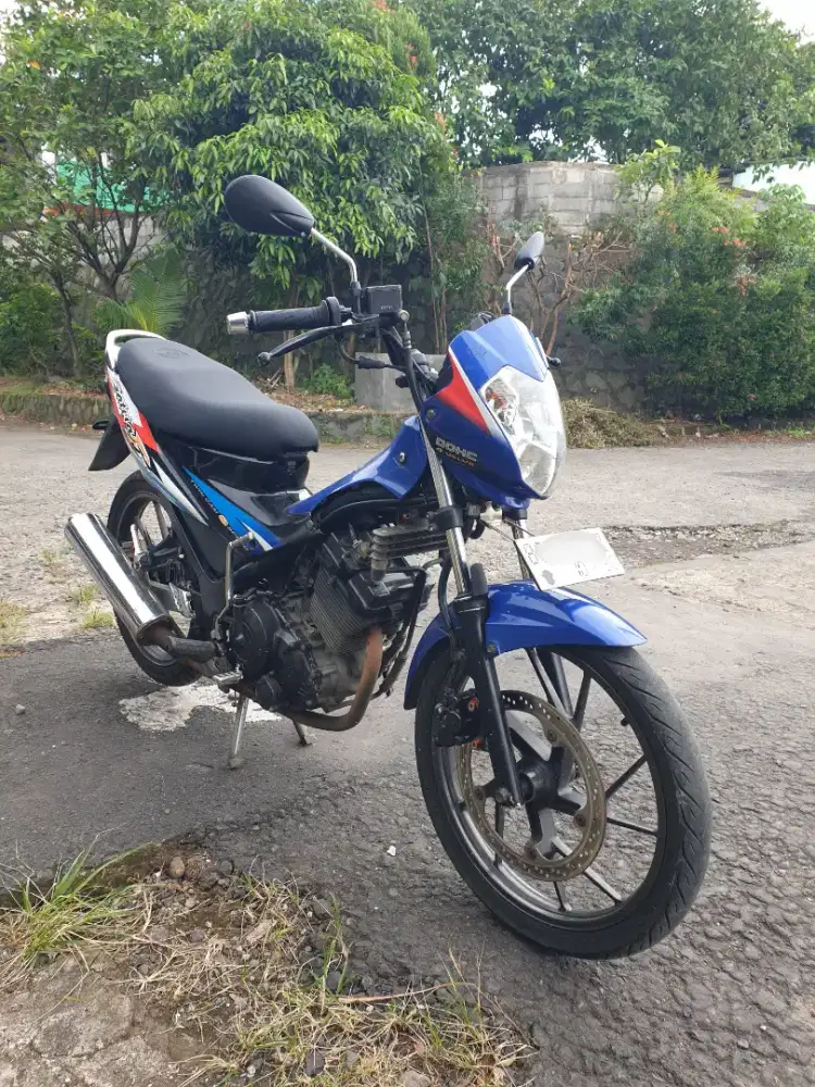 Satria FU CBU 2006 Asli Biru Hitam