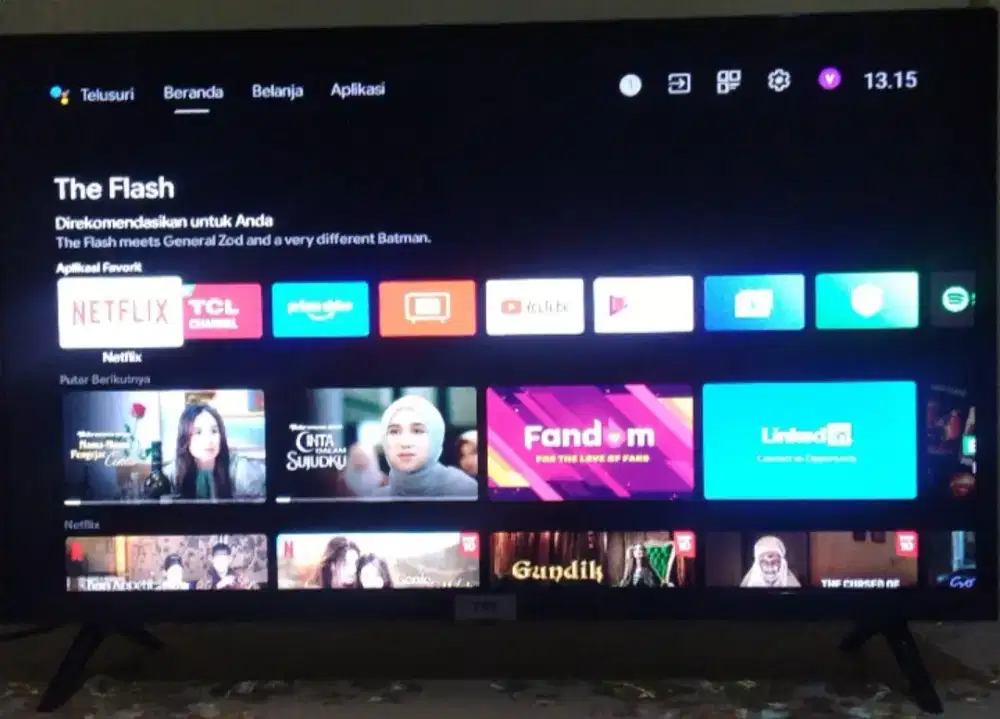 Android tv tcl 32 in type 32A3