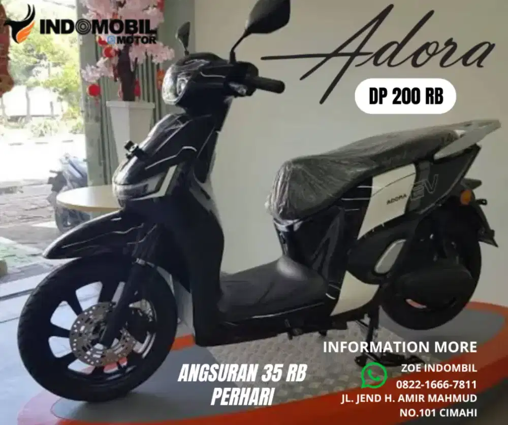 Motor Listrik DP Mulai 200 Rban Angsuran Perhari 35 Rb