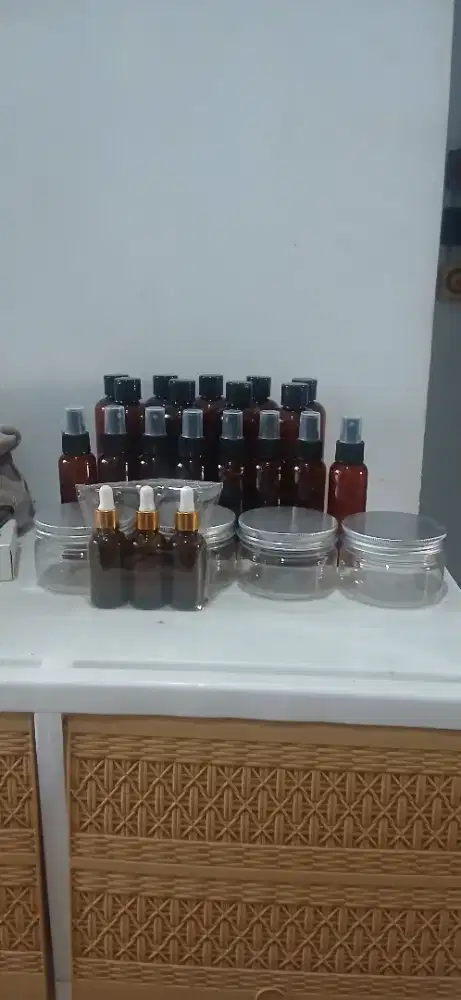 Jual semua botol plastik travelling