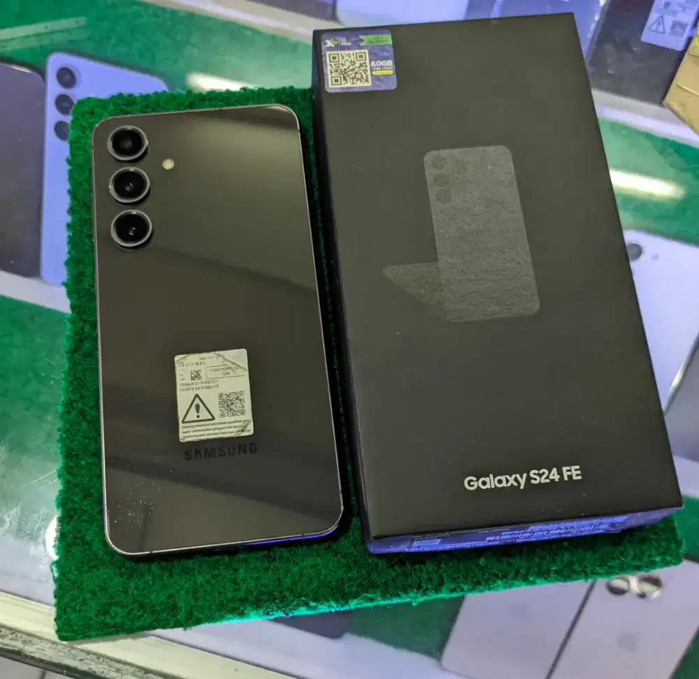 Samsung S24fe Ram 8/256gb fullset ori lecet pemakaian