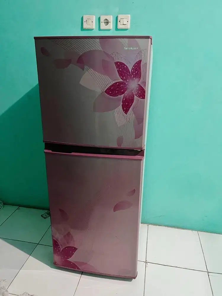 Kulkas sharp 2 pintu no minus