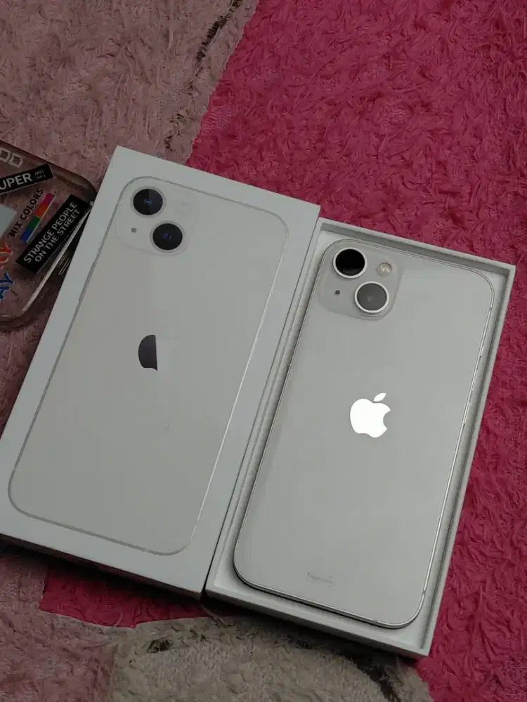 IPHONE 13 128 IBOX STARLIGHT MULUS LIKE NEW