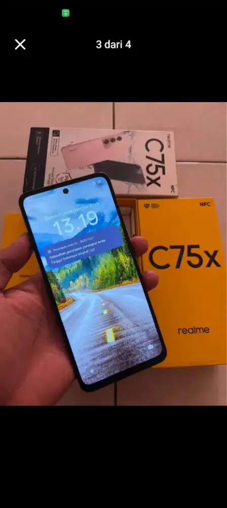Realme c75x RAM 8+6/128