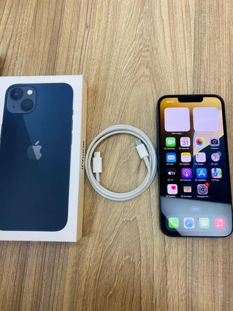 iPhone 13 128 Gb Midnight Garansi On IBOX