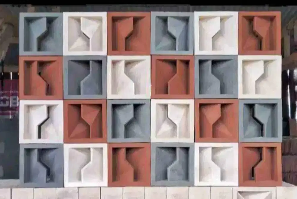 Roster beton berbagai macam motif