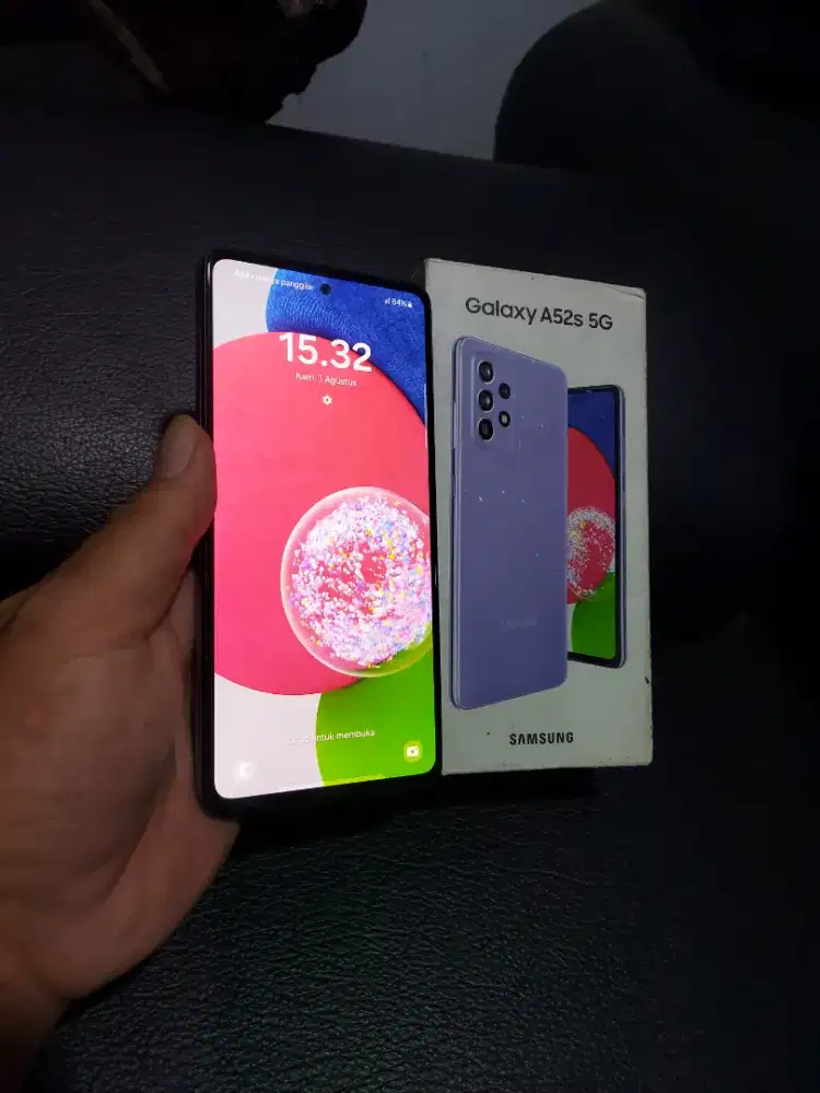 Jual hp samsung a52s 5g fulset