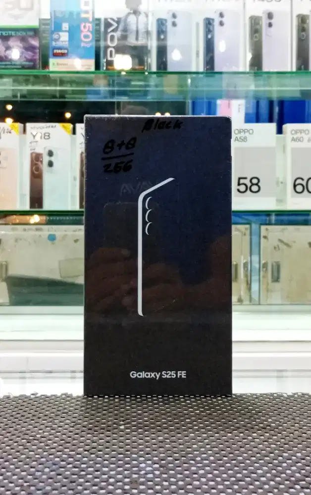 BARU...SAMSUNG S25FE 5G RAM 8+8/256 SEGEL/GARANSI RESMI.