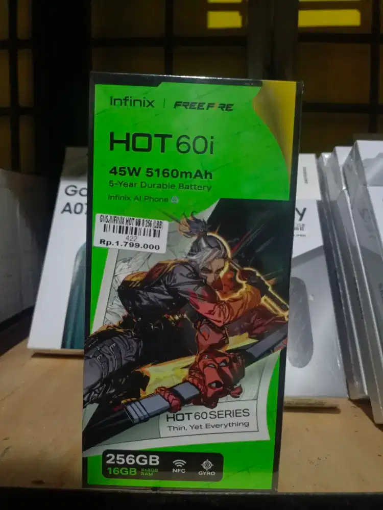 INFINIX HOT 60I 16/256GB 'ATLANTIS DAHSYAT'
