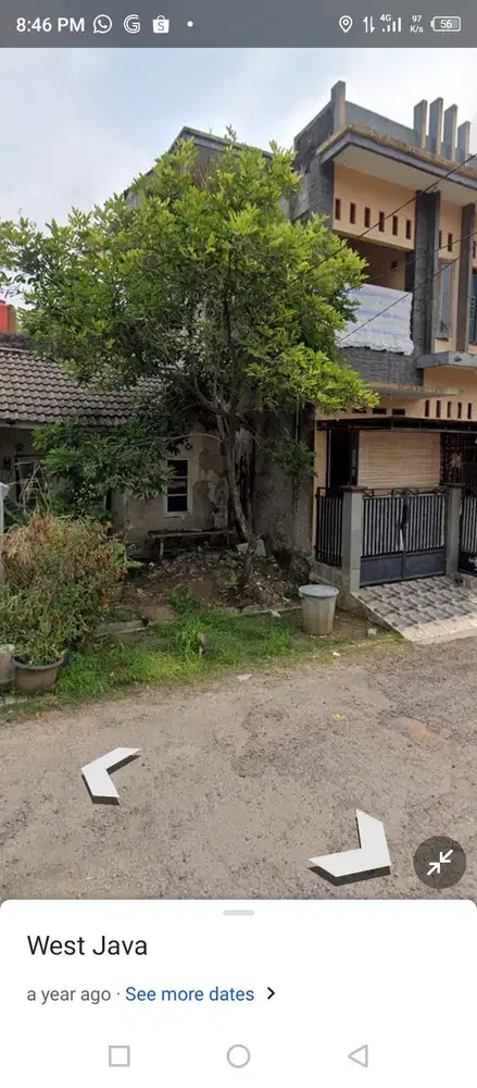 Hitung tanah aja, rmh dlm komp griya alam sentul. Sentul bogor.