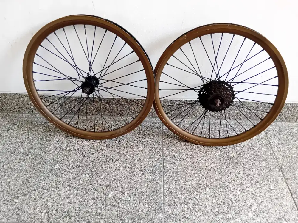 Wheelset Sepeda Lipat Ring 20 inch