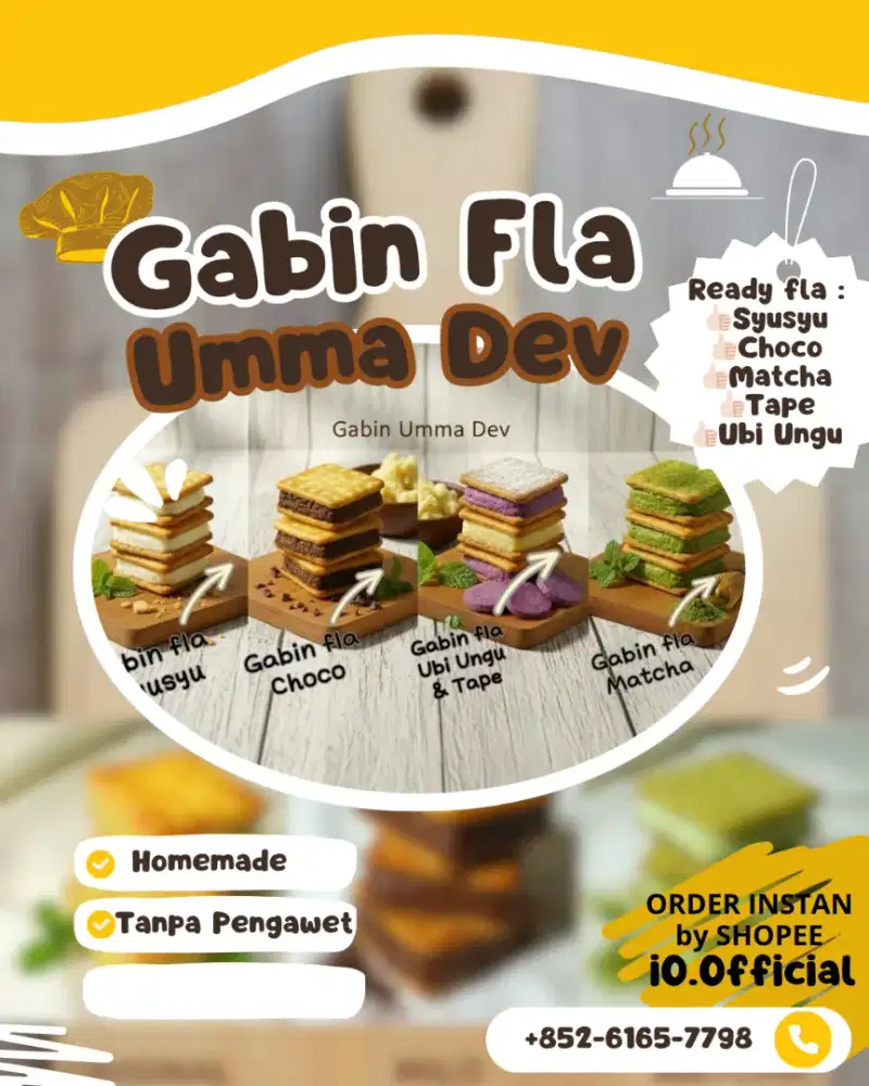 Gabin Fla Umma Dev per satuan 65-75gr