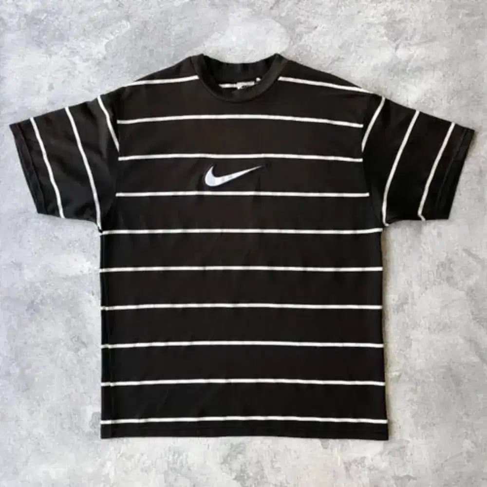 TSHIRT NIKE VINTAGE 90s STRIP SWOOSH RARE