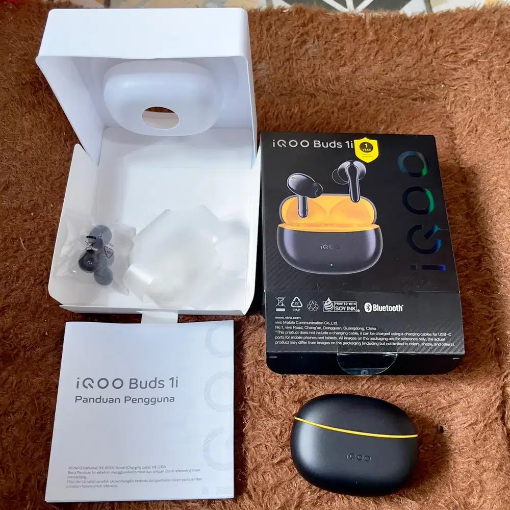 Headset wireless TWS iqoo buds 1i fullset original