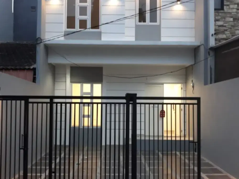 DIJUAL RUMAH MODEL MINIMALIS BRAND NEW UKU 6X17 JANUR KUNING RESIDENCE 2,5 LT HRG MENARIK SIAP HUNI